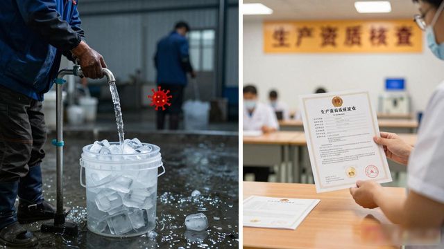 食用冰产能配送考察_沙坪坝区食用冰生产厂家_食用冰生产资质要求